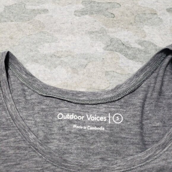 Outdoor Voices Tank Top Womens Small Gray Pullover Sleeveless - Picture 4 of 8